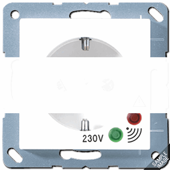 Розетка штепсельная SCHUKO 16А 250V с защитой от перенапряжения