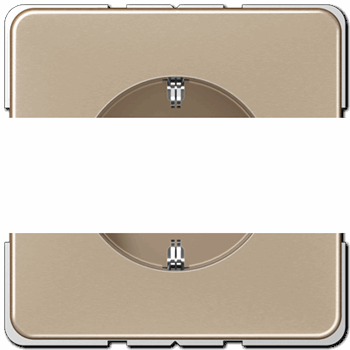 Розетка штепсельная SCHUKO 16A 250V золотая бронза