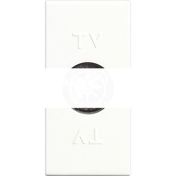 Розетка TV экранированная оконечная 1 модуль папа