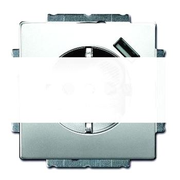 Розетка USB со шторками сталь безвинтовые клеммы