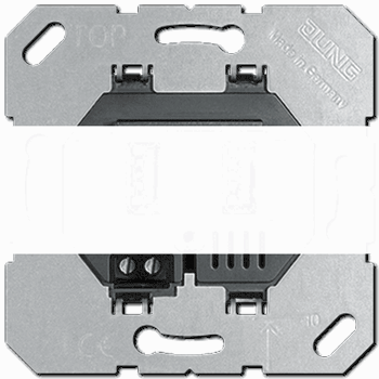 Розетка зарядная USB двойная черная