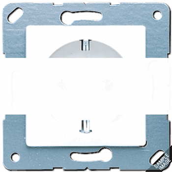 Штепсельная розетка SCHUKO 16A 250V~ зеленая