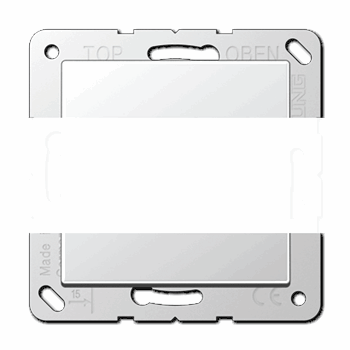 Штепсельная розетка SCHUKO 16A с откидной крышкой алюминий