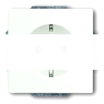 SOLO Розетка белый бархат 16А 250В SCHUKO (20 EUC-884-500)