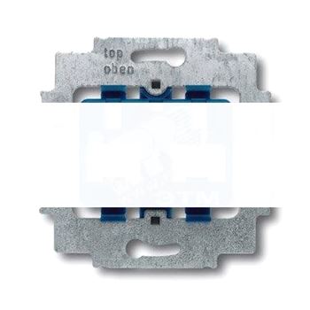 Суппорт для двух разъемов ITT-Cannon RJ45 категория 5 с синим цоколем без распорок