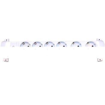 Удлинитель 6X2К+З без кабеля