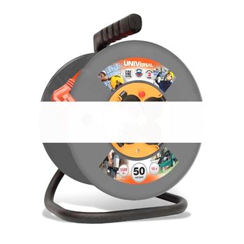 Удлинитель силовой 4 розетки шнур 50м ПВС 3х1 16А IP44 ВЕМ-250т