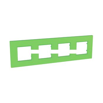 Unica-Quadro Рамка 4 поста киви