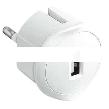 USB для зарядки 1.5А белый (50680)