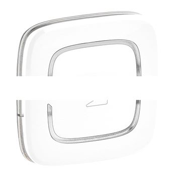 Valena ALLURE MyHome Лицевая панель для механизмов BUS/SCS С символом Светорегулятор 2 модуля Белая