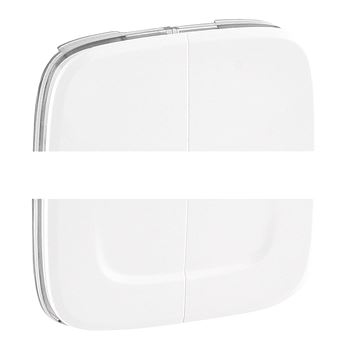 Valena ALLURE MyHome Play Zigbee  Лицевая панель для радиоуправляющего устройства 2-канального ON-OFF Белая