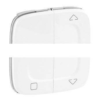 Valena ALLURE MyHome Play Zigbee  Лицевая панель для радиоуправляющего устройства управления жалюзи/рольставень Белая