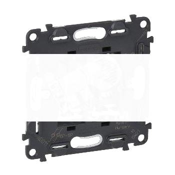 Valena INMATIC Выключатель двухклавишный кнопочный 6А 250В Безвинтовые зажимы
