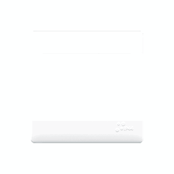 Valena LIFE IP44 Выключатель 10АХ 250В с лицевой панелью Безвинтовые зажимы Белый
