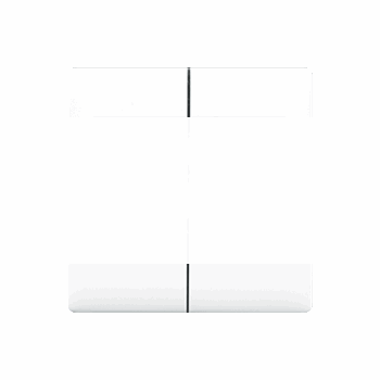 Valena LIFE IP44 Выключатель двухклавишный 10А 250В IP44 с лицевой панелью Безвинтовые зажимы Белый