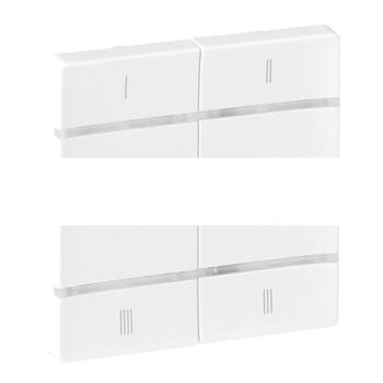 Valena LIFE MyHome Play Zigbee  Лицевая панель для 4-сценарного радиоуправляющего устройства Белая