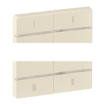 Valena LIFE MyHome Play Zigbee  Лицевая панель для 4-сценарного радиоуправляющего устройства Слоновая кость