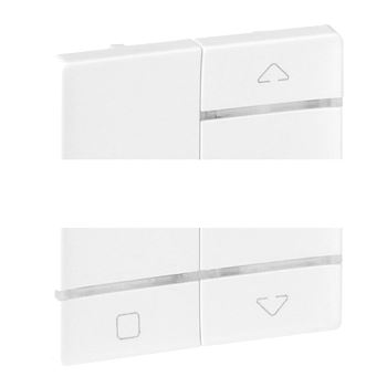 Valena LIFE MyHome Play Zigbee  Лицевая панель для радиоуправляющего устройства управления жалюзи/рольставень Белая