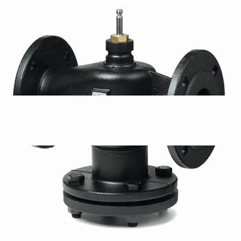 VVF43.80-80 VVF43.80-80 Регулирующий клапан, фланцевый 2-х ходовой клапан DN80, kvs 80