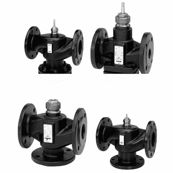 VVF53.40-20 VVF53.40-20 Регулирующий клапан, фланцевый 2-х ходовой клапан DN40, kvs 20 (VVF53.40-20)