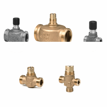 VXP459.20-4 Клапан регулирующий 3-х ходовой Kvs 4 Dn 20 шток 5.5 (VXP459.20-4)