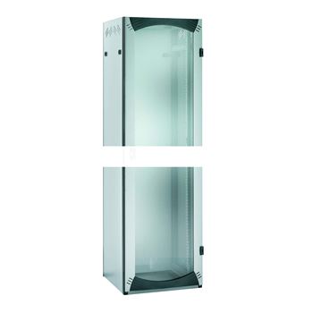 19 RACK 42UX6X6 GLAZED DOOR+BACK PANEL