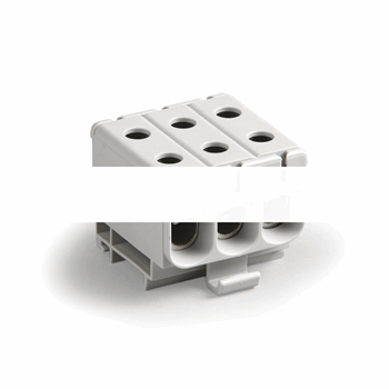 Блок клеммный 3П серый Al 6-50 мм2 Cu 2.5-50 мм2