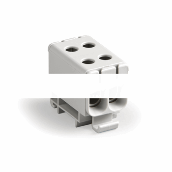 Блок клеммный распределительный серый Al 6-50мм.кв Cu 2.5-50мм.кв 4 подключения