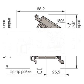 D4/8.SFD.I.ADO Клемма ADO 4мм.кв.