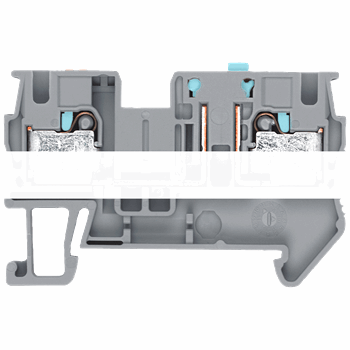 DISCONNECTION TERMINAL BLOCK 4 MM2, 6,2 MM WIDTH GREY