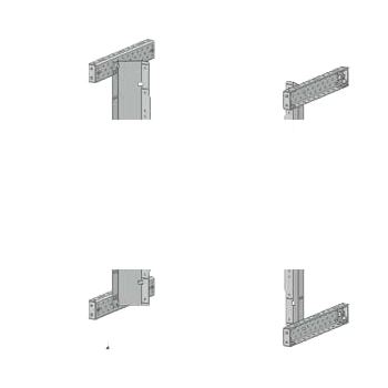 Дверь модульная IP40 550х1100мм