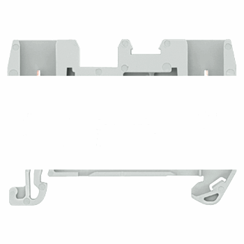 FEED-THROUGH TERMINAL, PLUG CONNECTION ON BOTH ENDS, SECTION 0.08 - 2.5 MM2, WIDTH: 5.2 MM, COLOR: GRAY