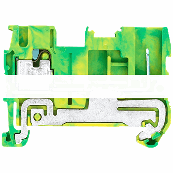 HYBRID-TERMINAL BLOCK 2,5 MM2, 5,2 MM WIDTH GREEN-YELLOW COMBI UND IPO ANSCHLUSS