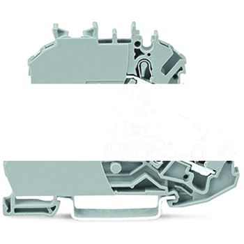 Клемма 2-уровневая проходная-нейтраль с пластиной
