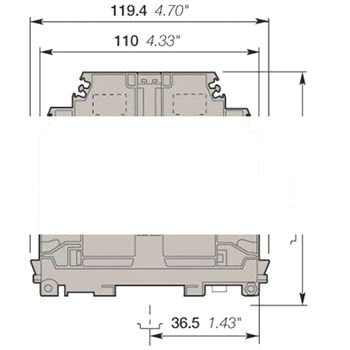 Клемма силовая 150мм.кв. D150/31.D10.N (9717R0600)