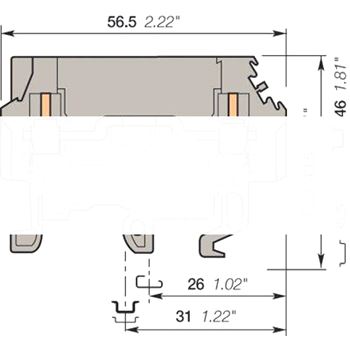 Клемма винтовая M4/8 4мм.кв (5523R0700)