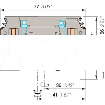 Клемма винтовая M6/8 6мм.кв (5237R1000)