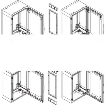 Комплект для соединения шкафов PLA10x4