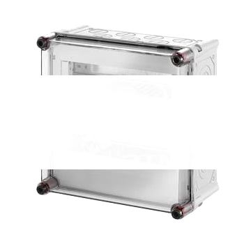 КОРПУС ДЛЯ SNAP-MOUNTED DEVICES TRANSPARENT COVER РАЗМЕР 1, 1 X 11 MW COMPRISES 8HP1101+8HP5531+8HP1221