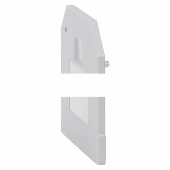 Крышка концевая OptiClip D-TB-16-серый