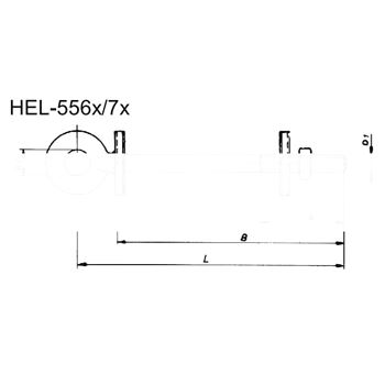 Крюк HEL-5561