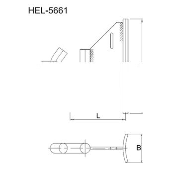 Крюк HEL-5661