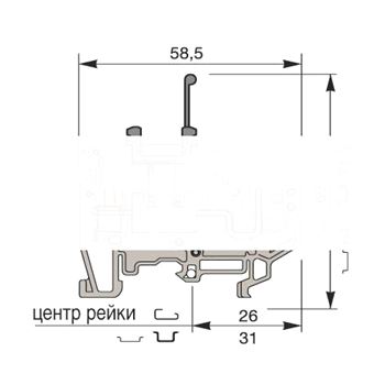 MA2,5/5.SFA-CPE Клемма винт 2,5мм.кв.