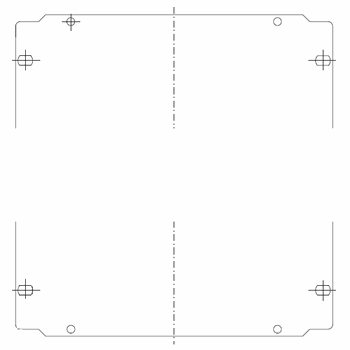 Монтажная панель KS 1423, KE 9201 145mm