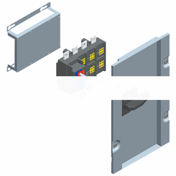 МОНТАЖНЫЙ КОМПЛЕКТ 3KA/3KL GR2 H400 W300 МОНТАЖНЫЙ КОМПЛЕКТ 3KA/3KL GR2 H400 W300