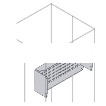 Отсек для секции пустой 250x800мм (PCBS2580)