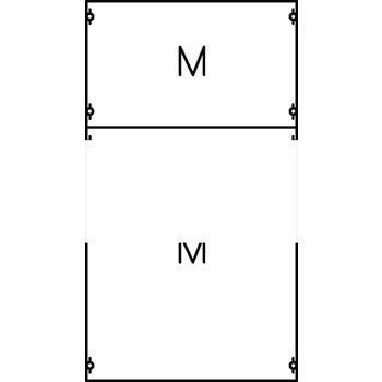 Панель с платой 1 ряд/3рейки (STJ1M3A)