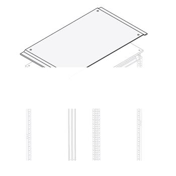 Панель с уплотнением верхняя IP31/IP41 W=1250/D=300мм (PKPT1230)