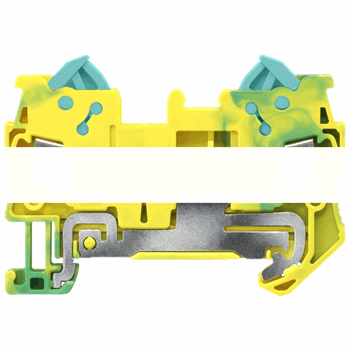 PE TERMINAL WITH QUICK CONNECTION, SECTION: 0.25 - 1.5 MM2, WIDTH: 5.2 MM,COLOR: GREEN-YEL