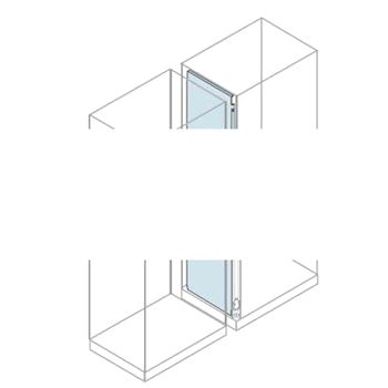 Перегородка вертикальная 2200x400мм ВхГ